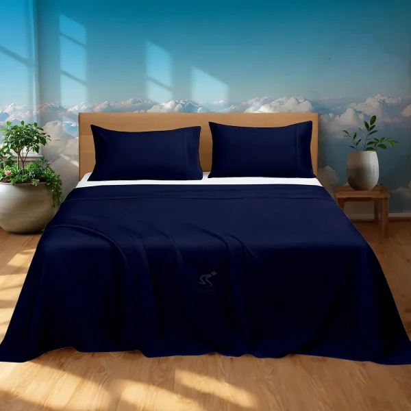 NavyBlue BedSheet