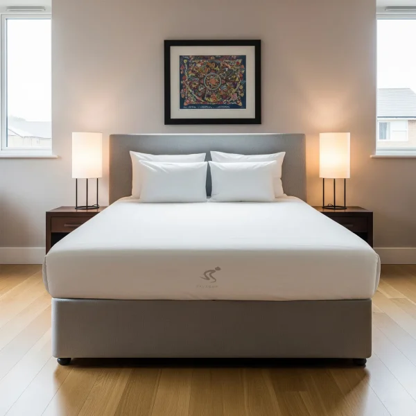 White Fitted Bedsheet