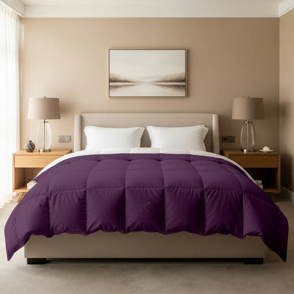 SkySpun SuperSoft Plum Comforter/Duvet