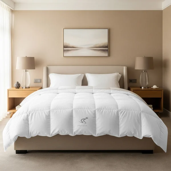 SkySpun SuperSoft White Comforter/Duvet